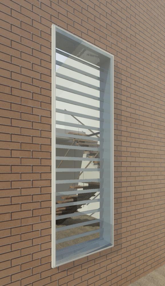 Kamals Single Frameless Glass Window