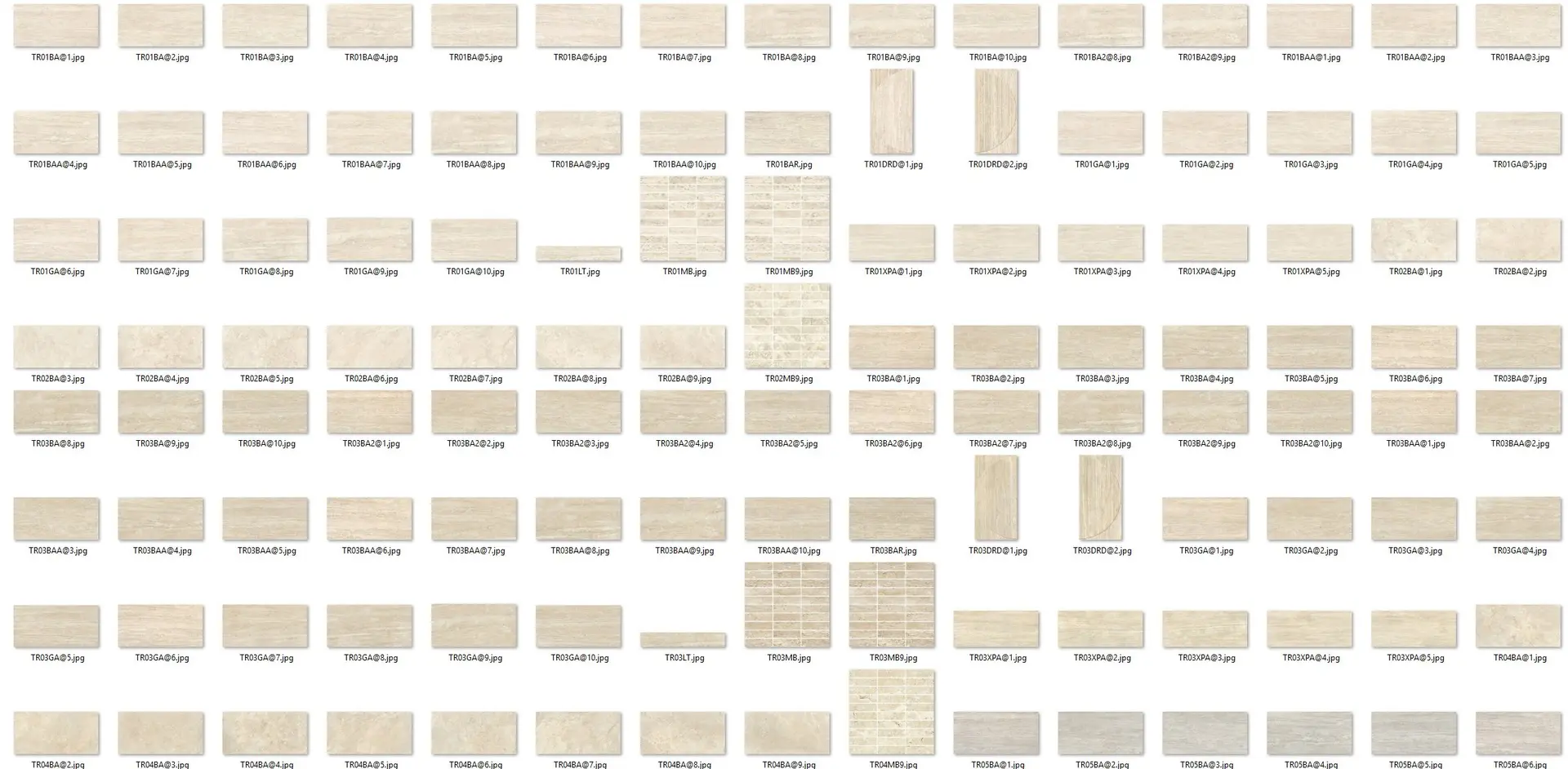 Full Collection Travertine & Stone Tile Texture Maps — preview 1 (3dzip)