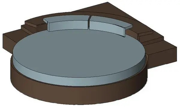 Histoire Round Bed