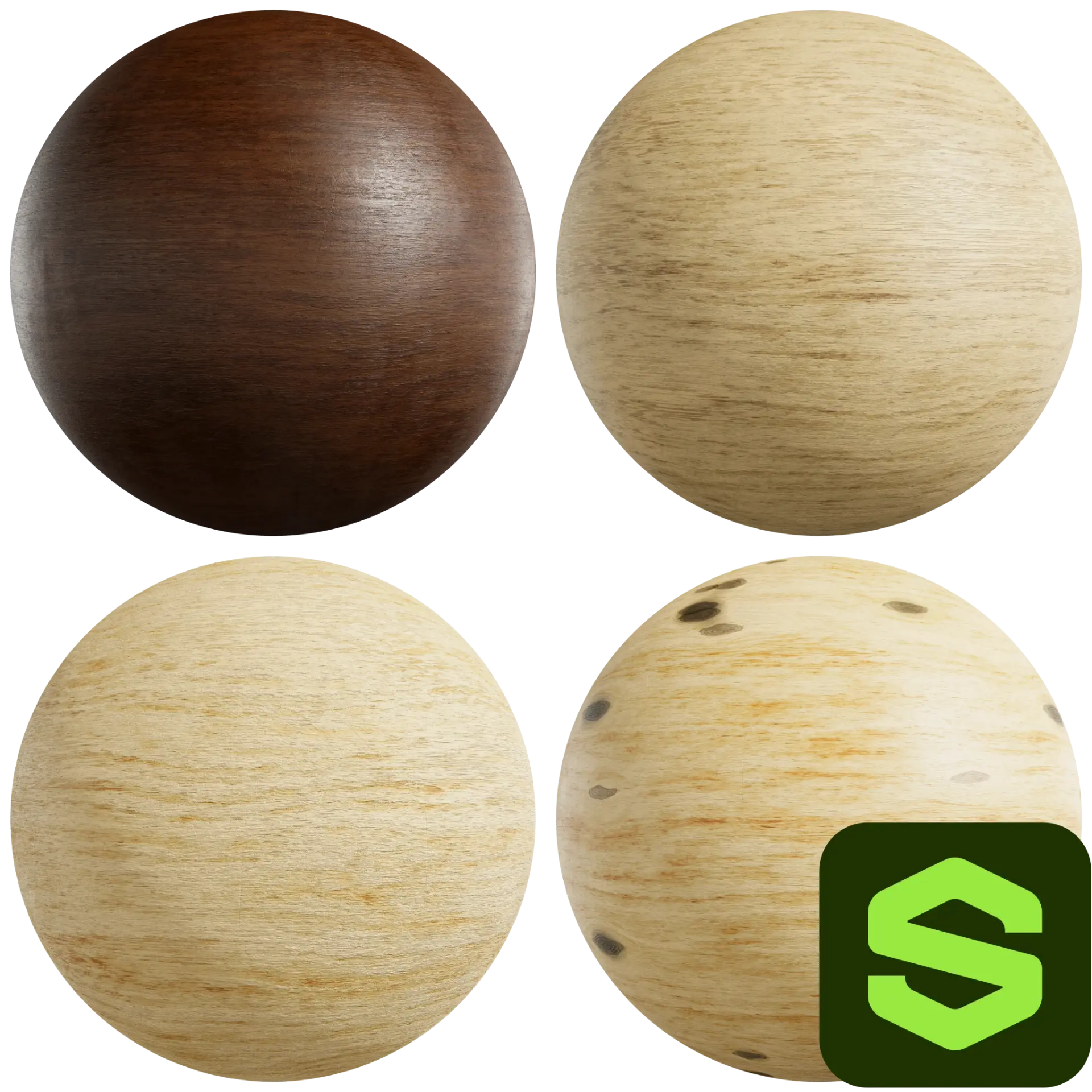 Wood Substance 003 — preview 1 (ambientCG, CC0)