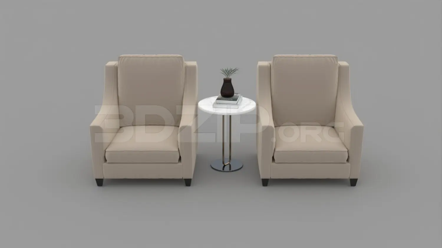Chair — preview 1 (3dzip, CC0)