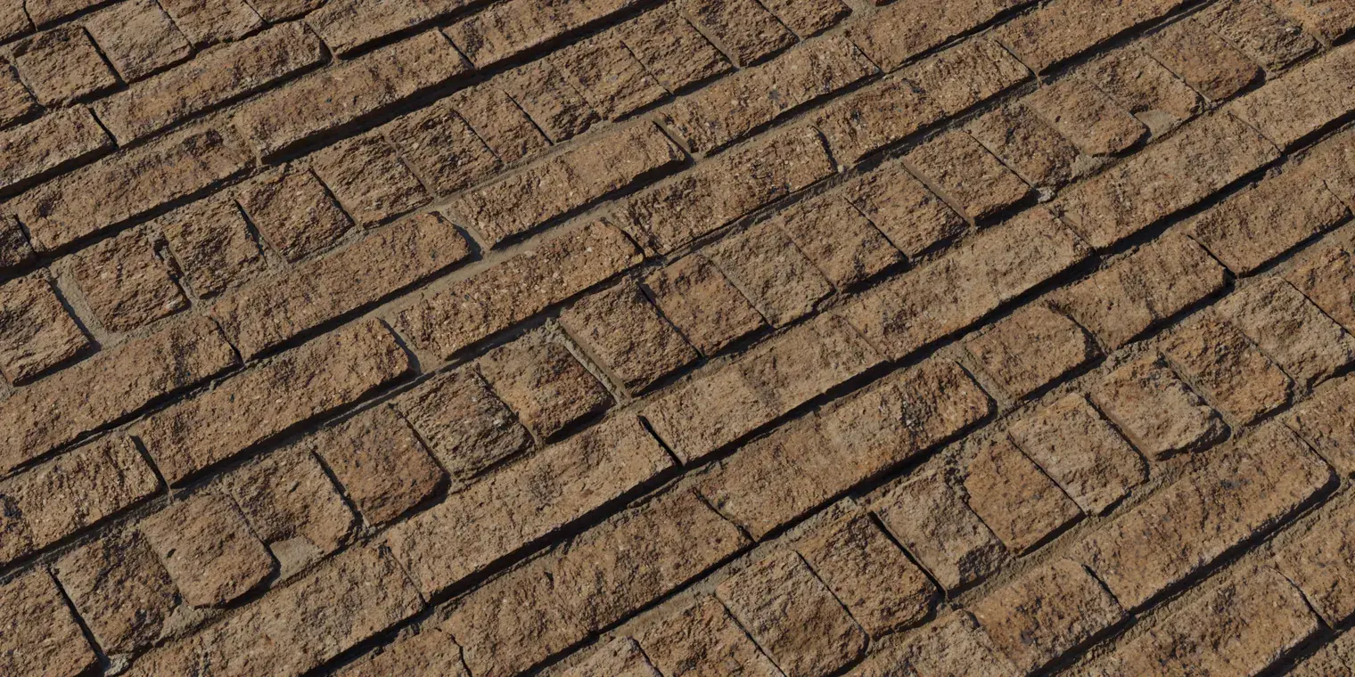 Patterned Brick Wall