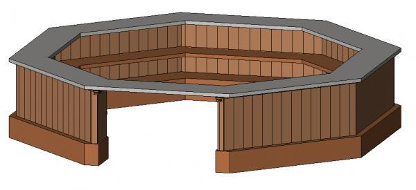 Octogonal Bar
