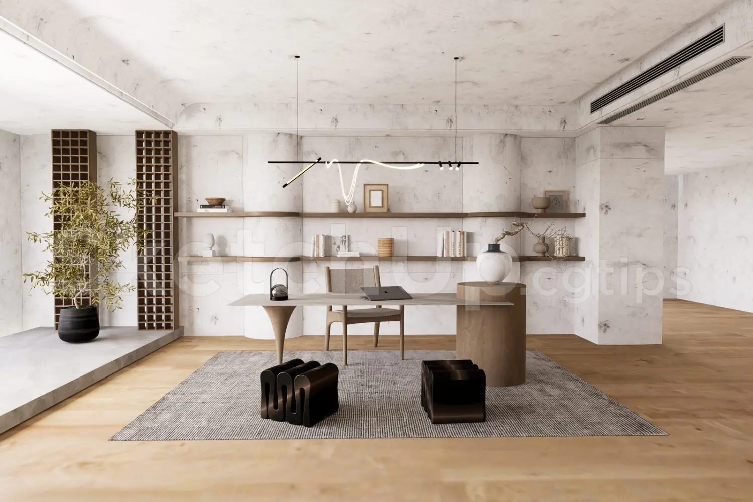 Study Room Interior