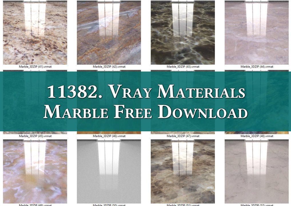 Vray Materials Marble