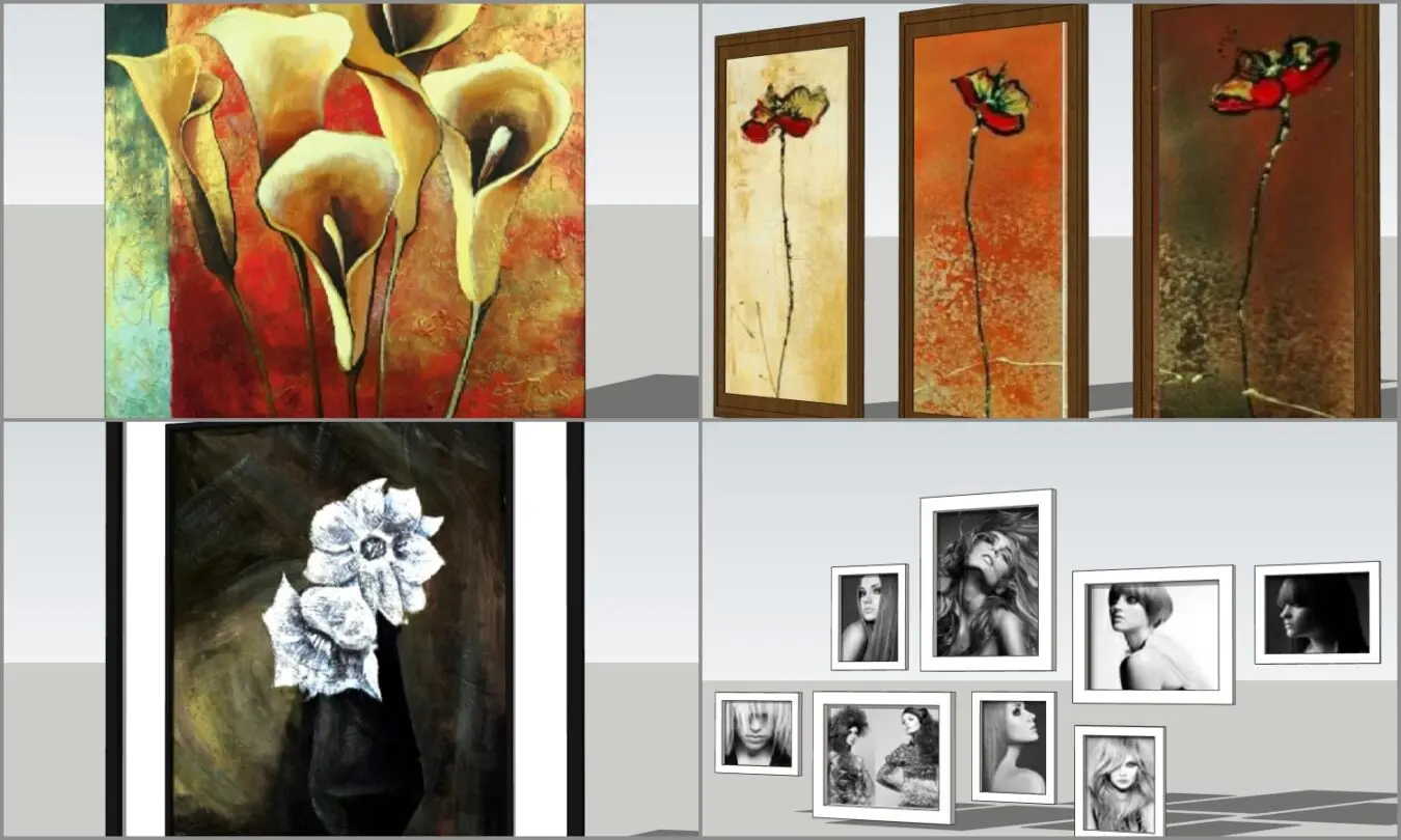 Combo Picture and Paints