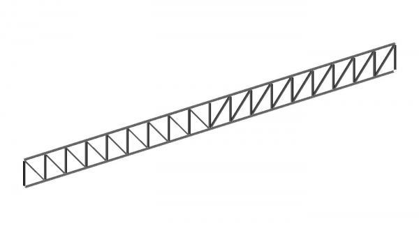 18 Panel Pratt Truss