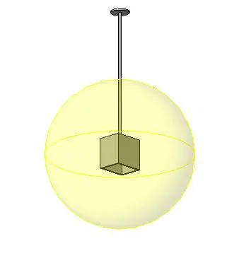 Cube pendant light parametric