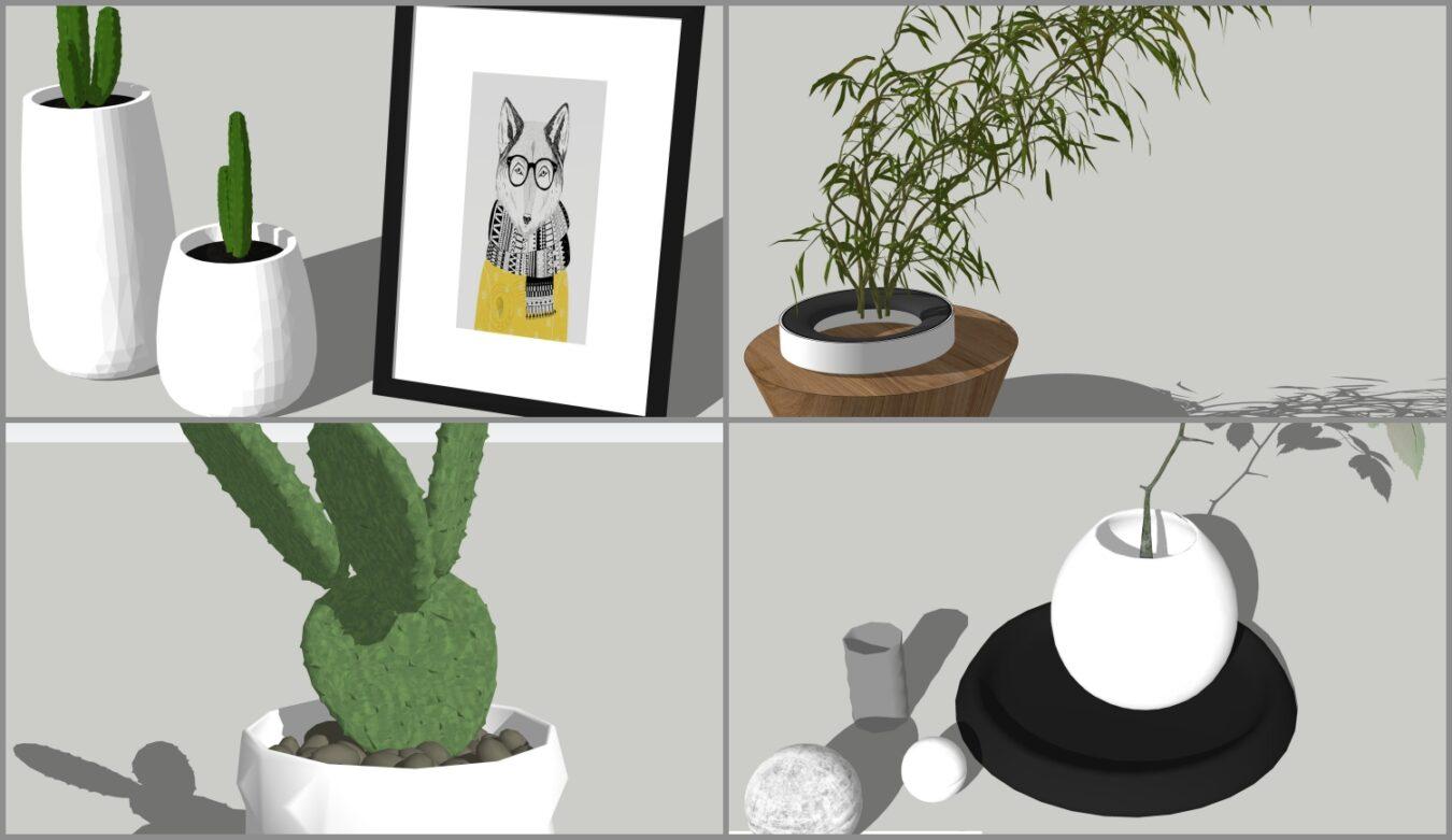 Combo Tini Tree Decor
