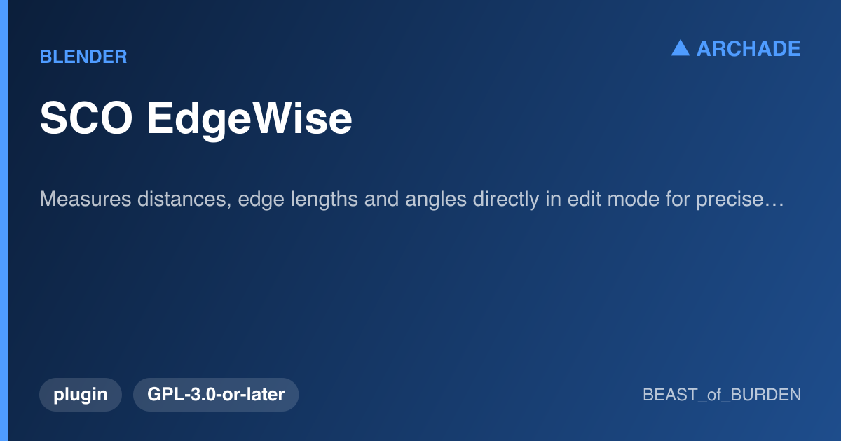 SCO EdgeWise — preview 1
