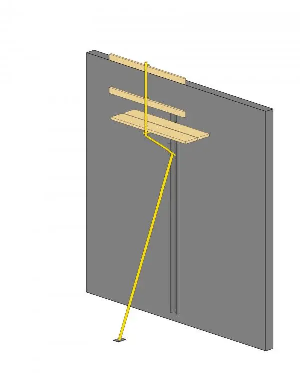 Giraffe ICF Wall Brace Assembly