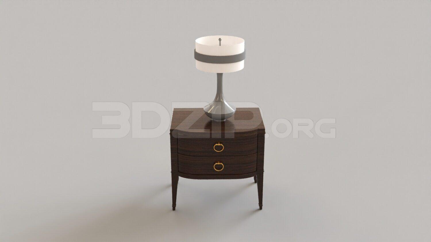 Bedside Table — preview 1 (3dzip)