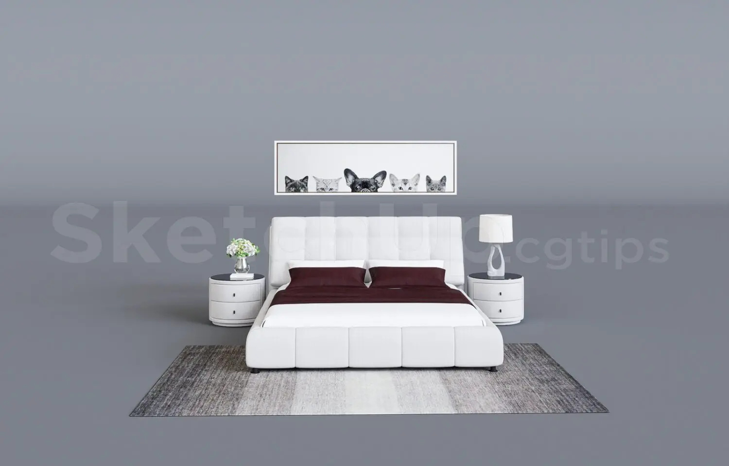 Bed — preview 1 (cgtips, CC0)