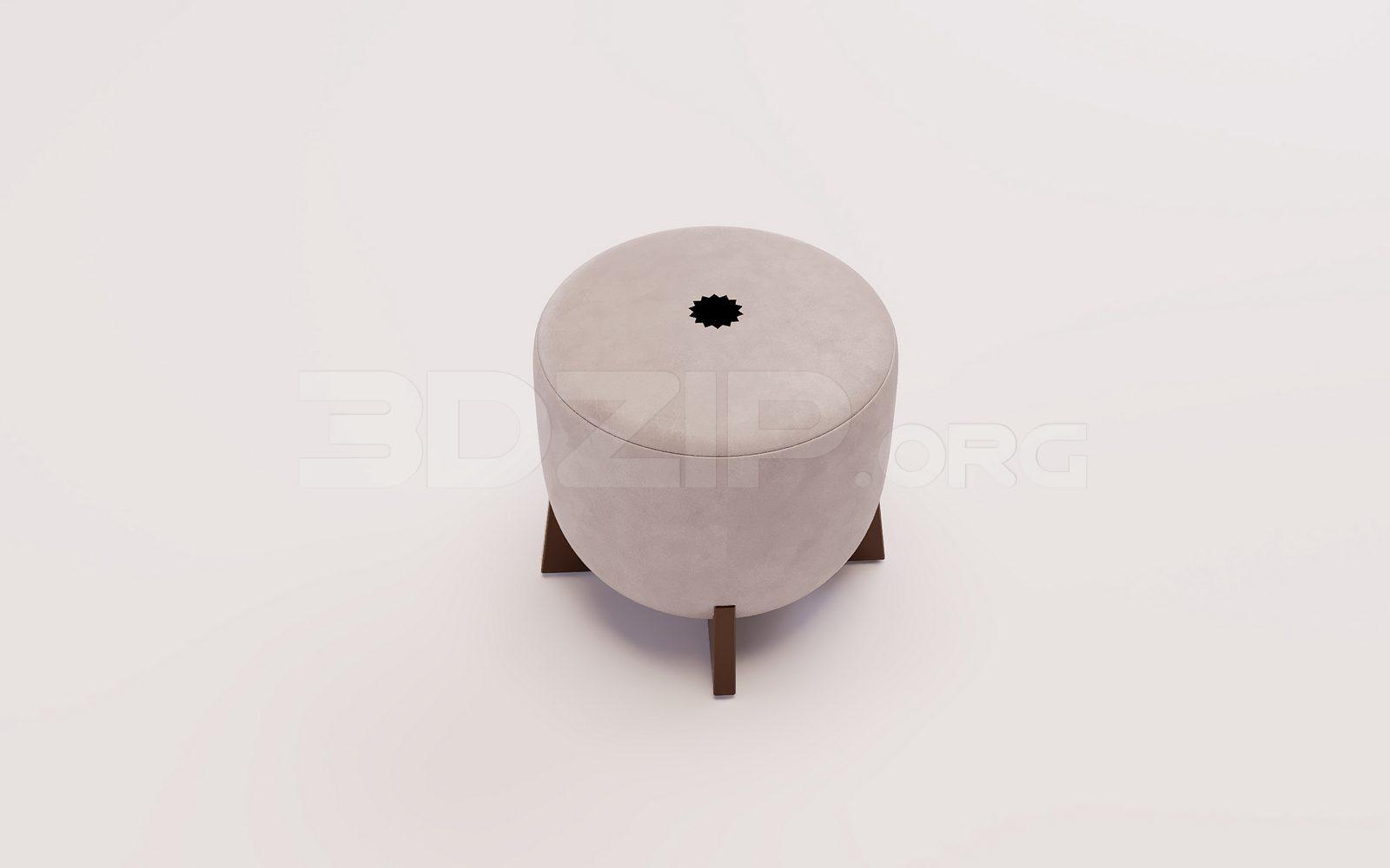 Stool Model Download for Modern Interior Design