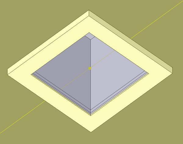 Square Recessed Lighting Fixture
