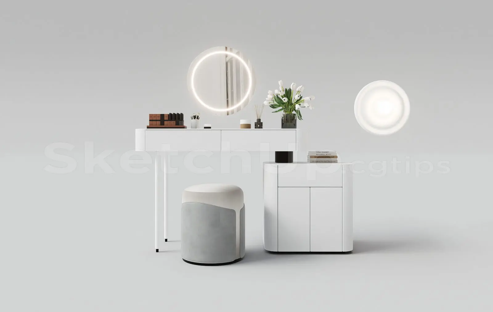 Makeup Table — preview 1 (cgtips)