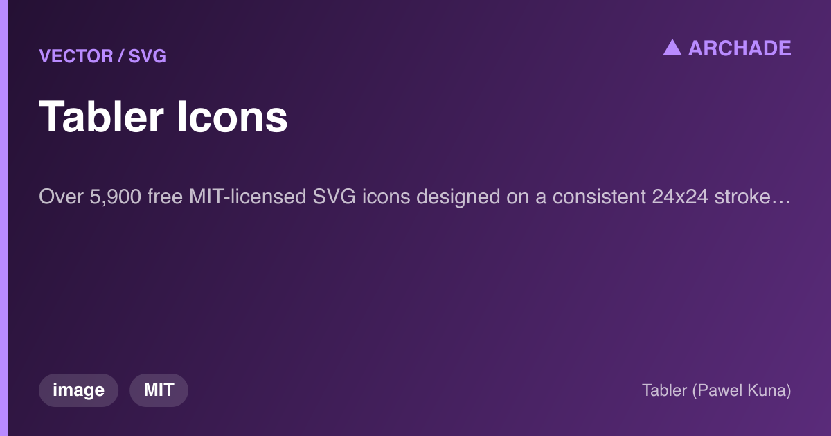 Tabler Icons