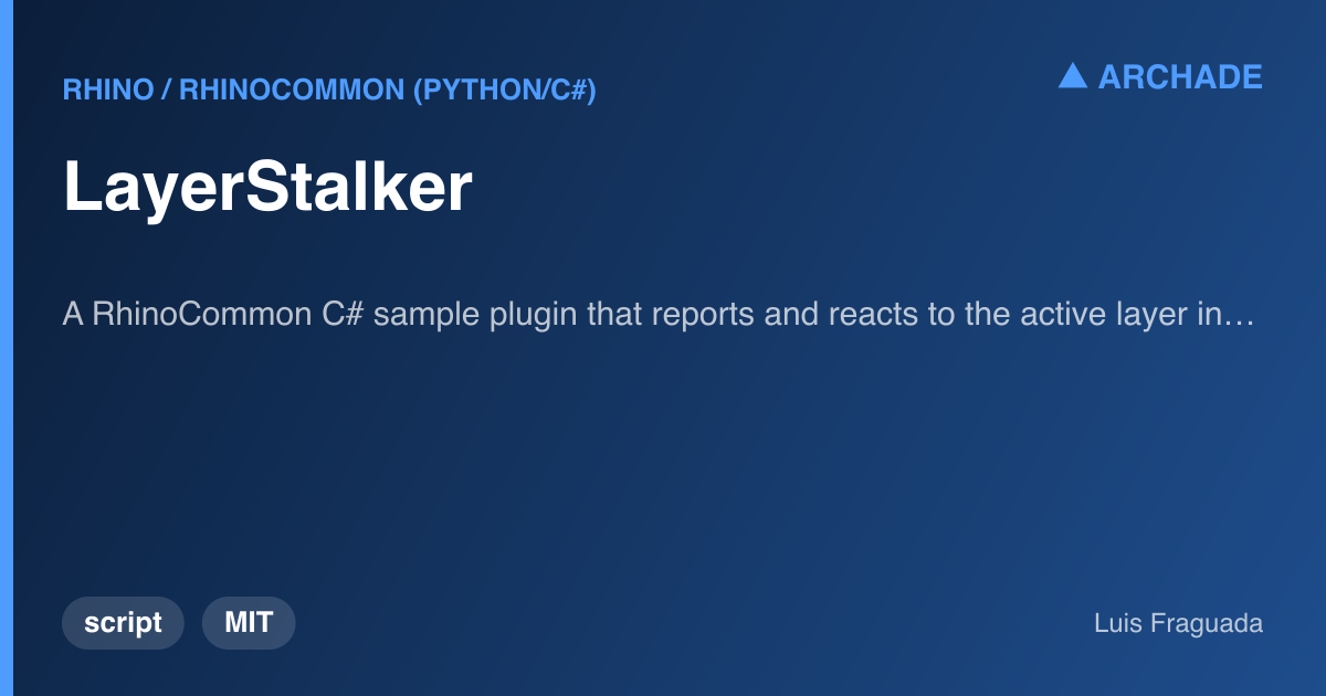 LayerStalker — preview 1
