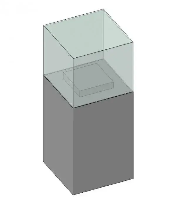 Museum display case