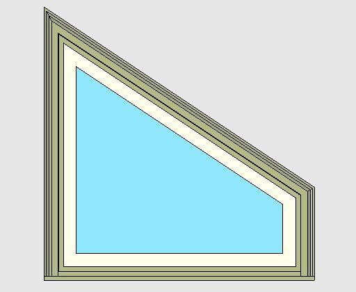 Kolbe Ultra Series Double Humg Trapezoid 4-Sides Sash Set Units