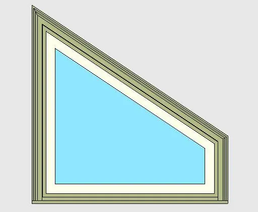 Kolbe Ultra Series Double Humg Trapezoid 4-Sides Sash Set Units