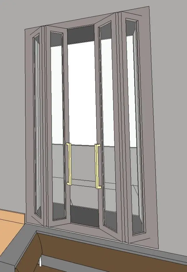 Four Fold Adjustable Window