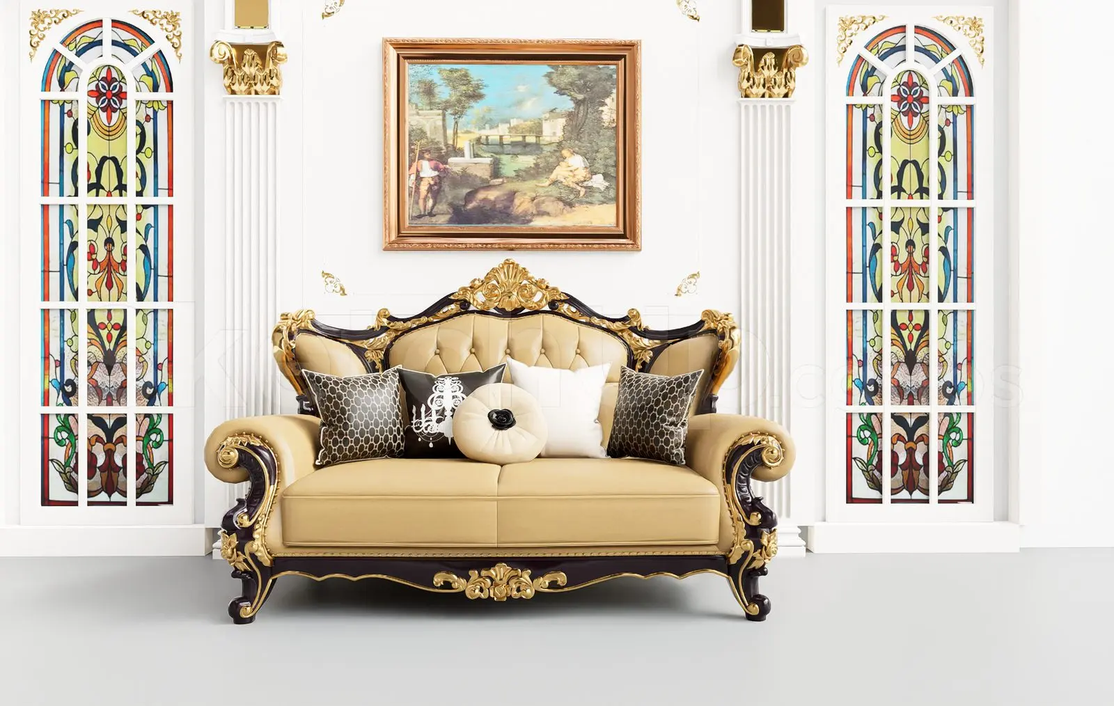 Neoclassical Sofa