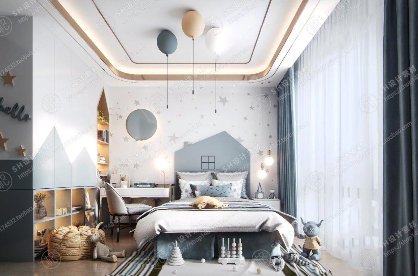 Children Room Model Interior