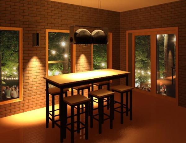 Bar Table and Stools
