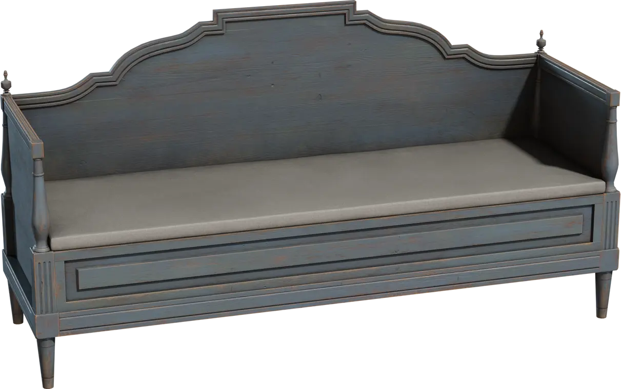 Painted Wooden Sofa