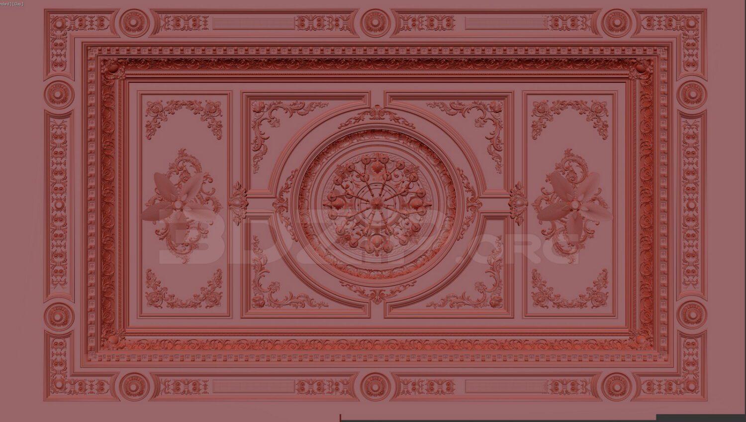 Neoclassical Plaster Ceiling
