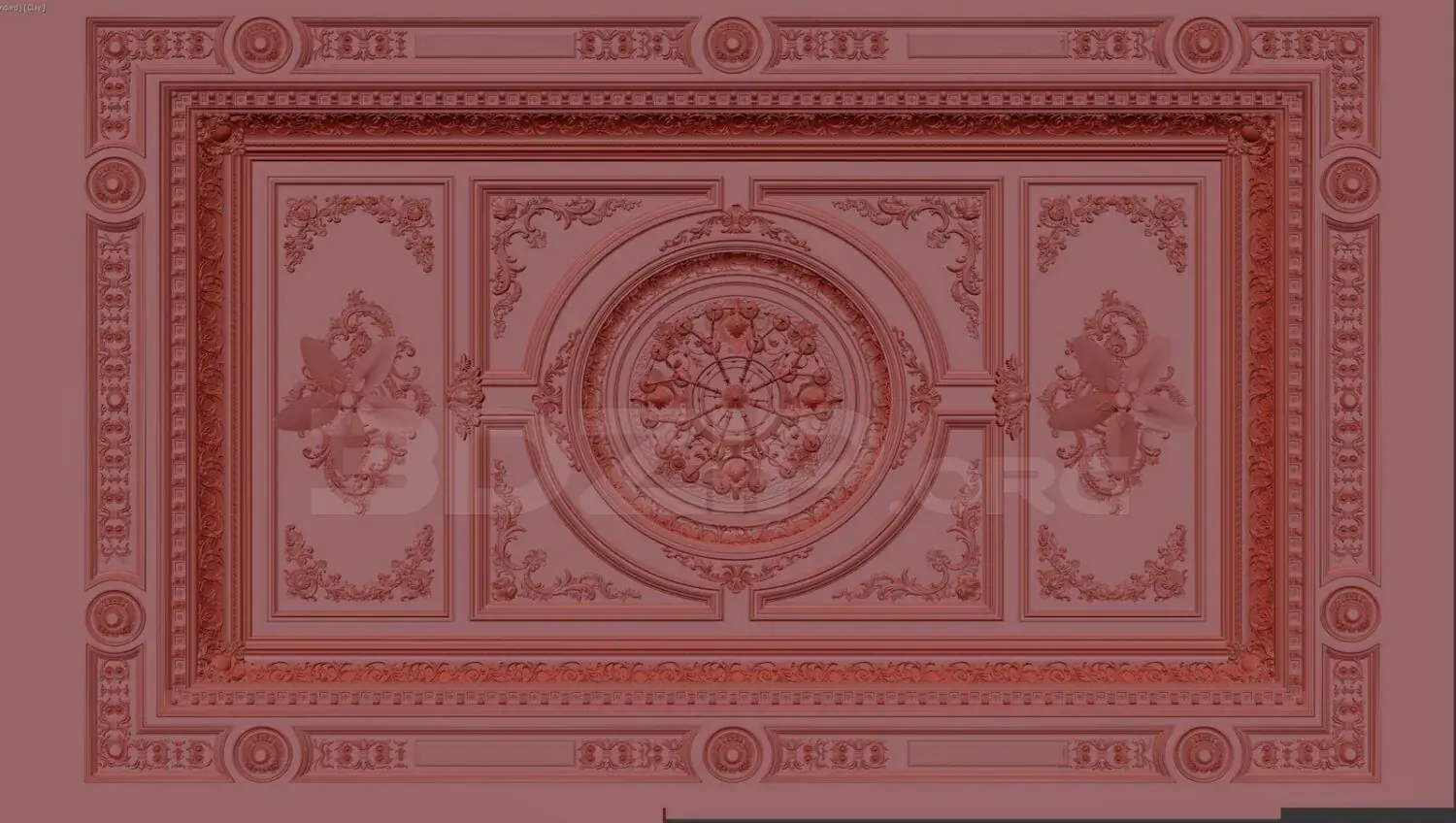 Neoclassical Plaster Ceiling