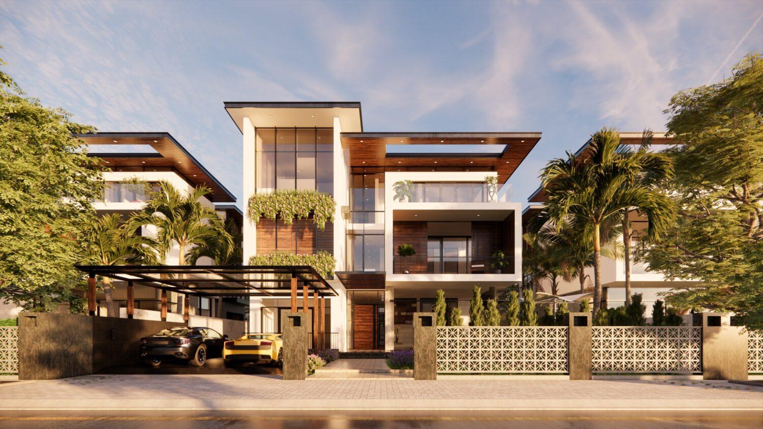 Villa Exterior
