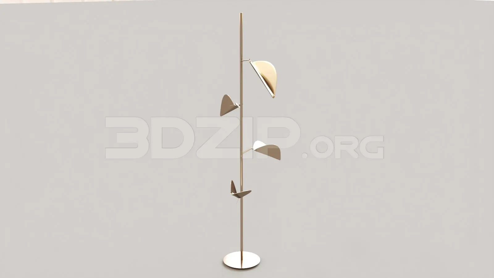 Floor Lamp — preview 1 (3dzip)