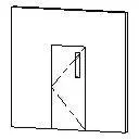 Single Door Flush — preview 1, by Revit 5.1 Subscription Library (RevitCity, CC0)