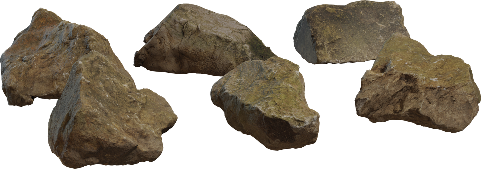 Rock Moss Set 1