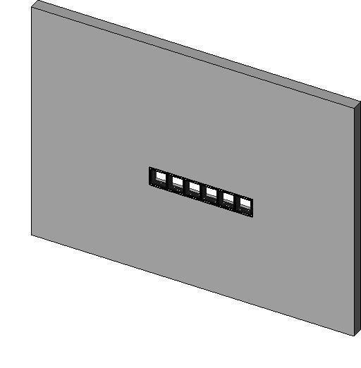 Glass Block Row