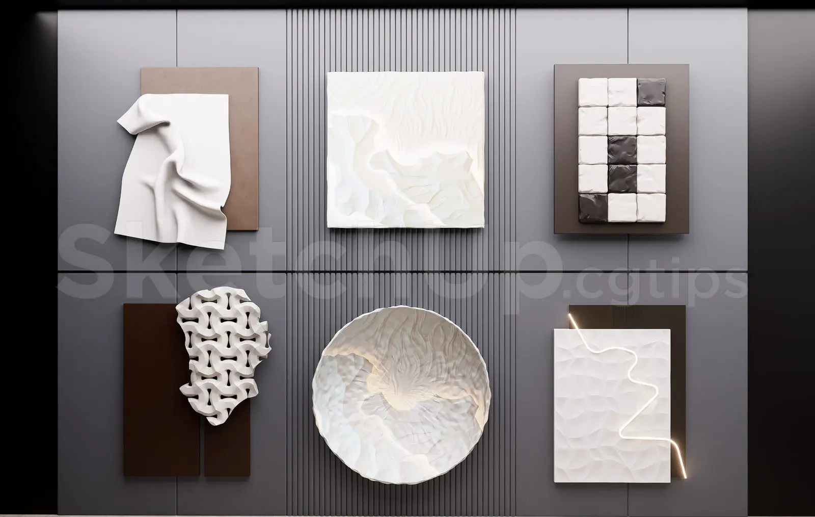 Wall Decoration — preview 1 (cgtips)