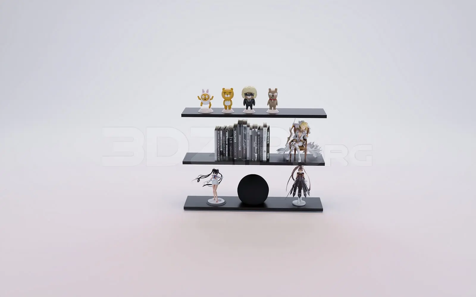 Decorative Set — preview 1 (3dzip)