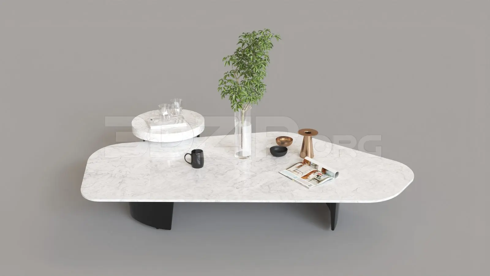 Tea Table — preview 1 (3dzip)