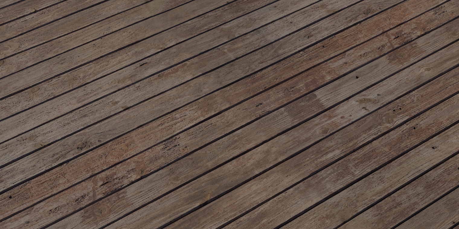 Weathered Brown Planks