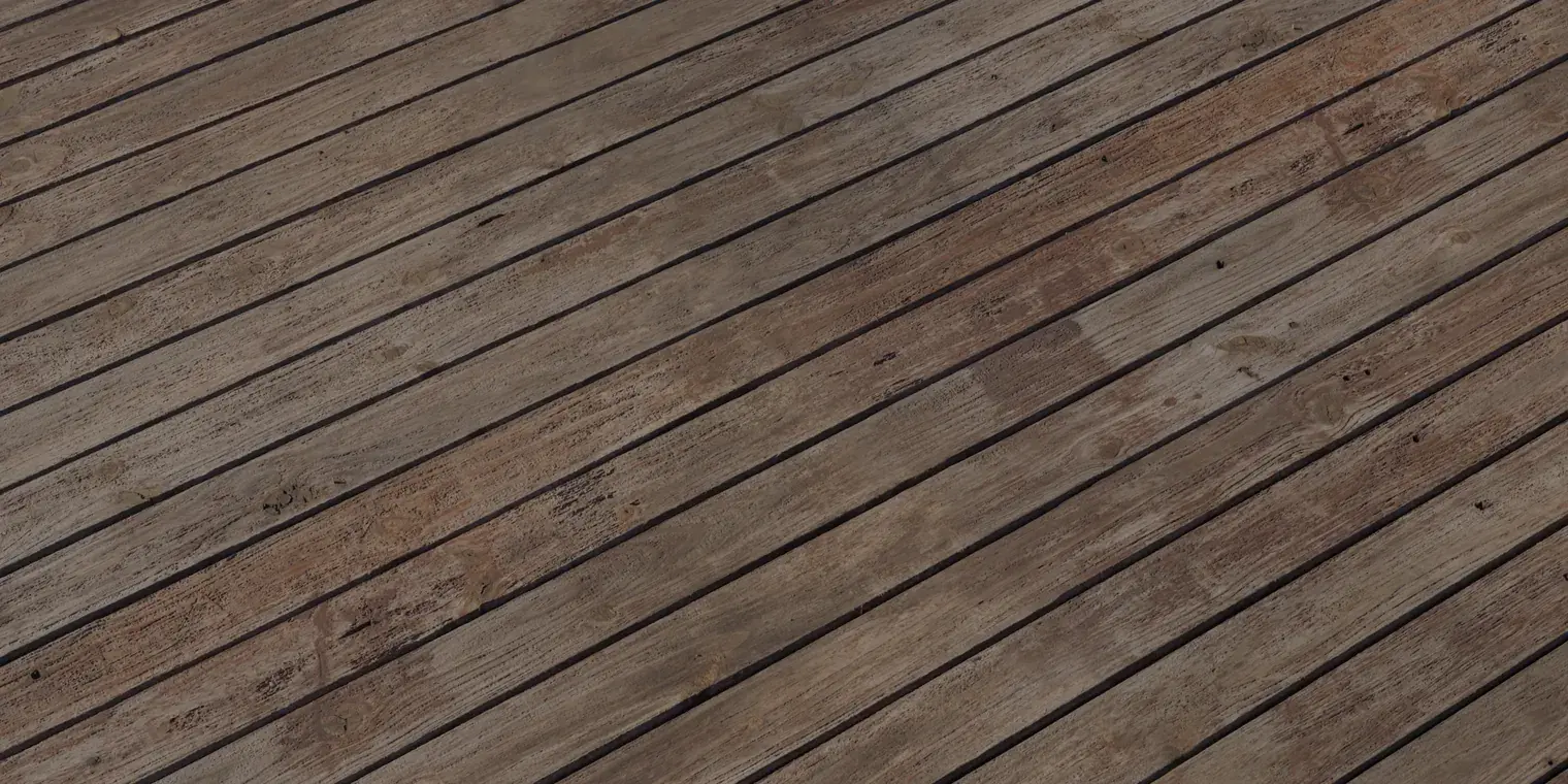 Weathered Brown Planks