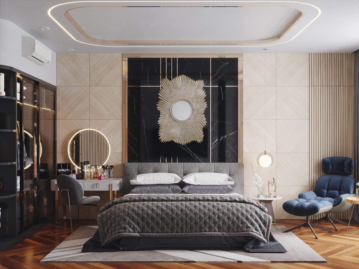 Interior Scenes Model Bedroom 602