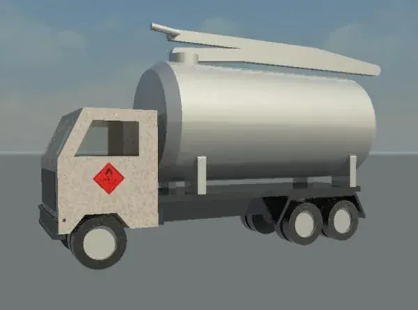 Jet Fuel Truck