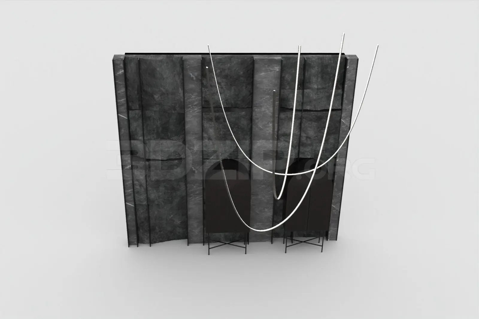 CNC Wall — preview 1, by Kha Vi (3dzip, CC0)