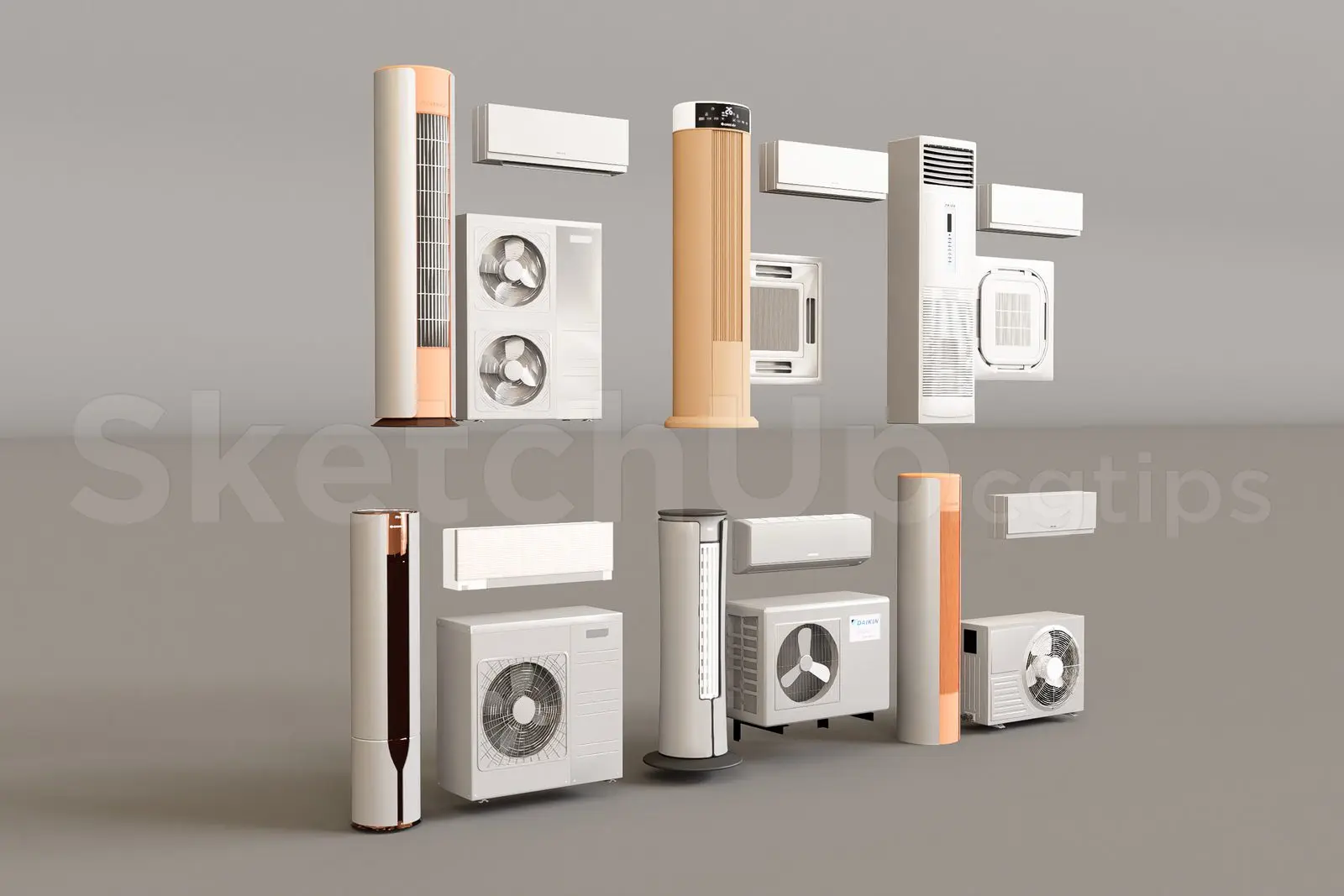 Air Conditioner and Tower fan