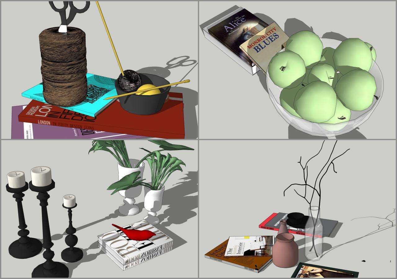 Combo Books on Table