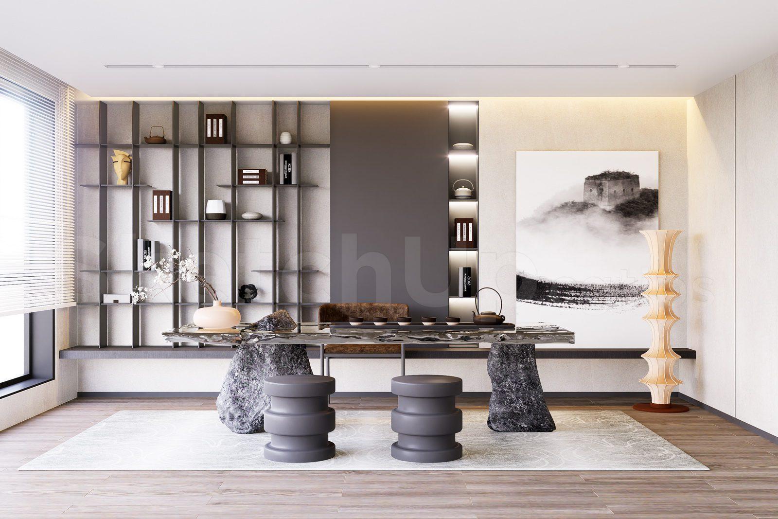 Tea Room Interior