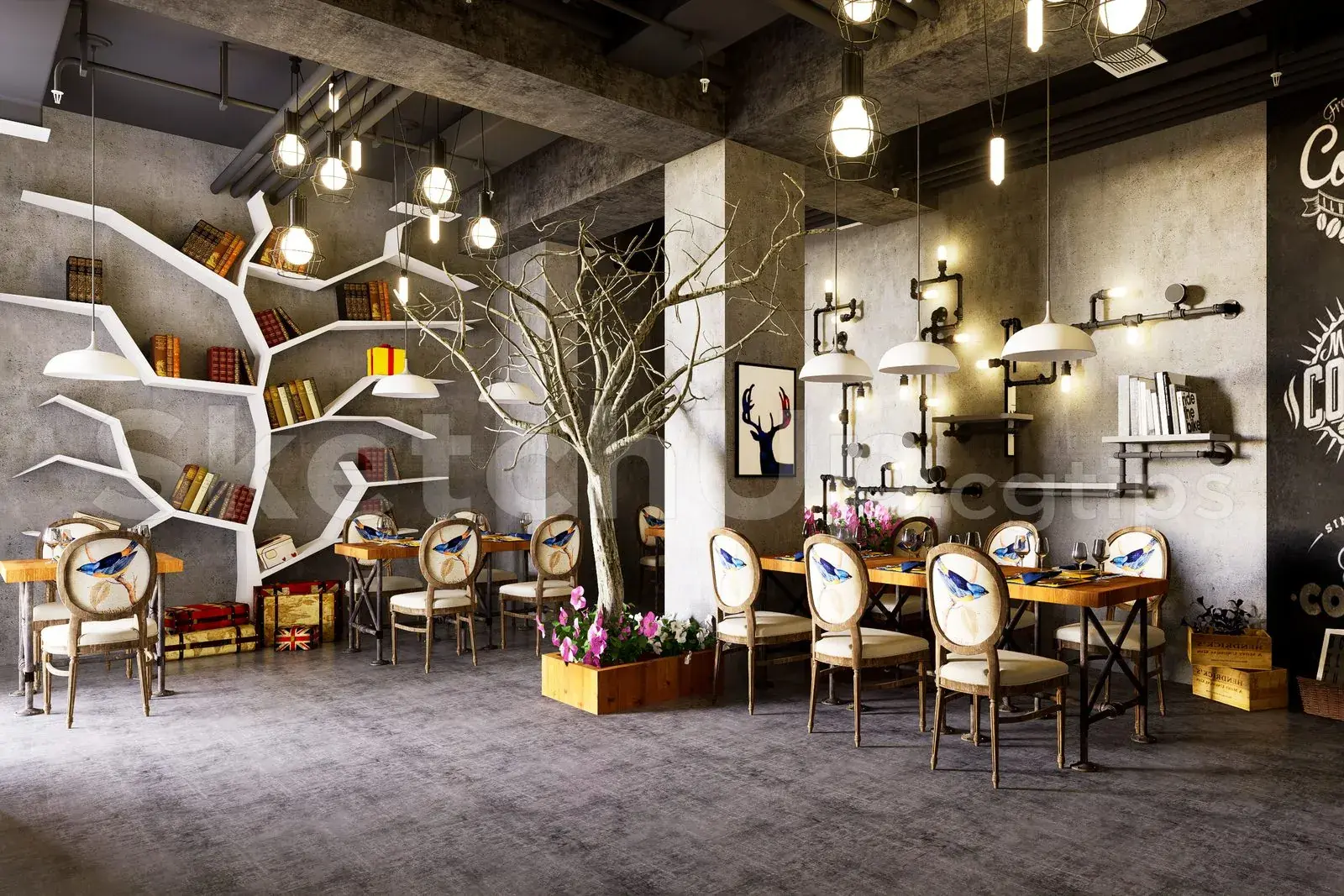 Coffee Room Interior