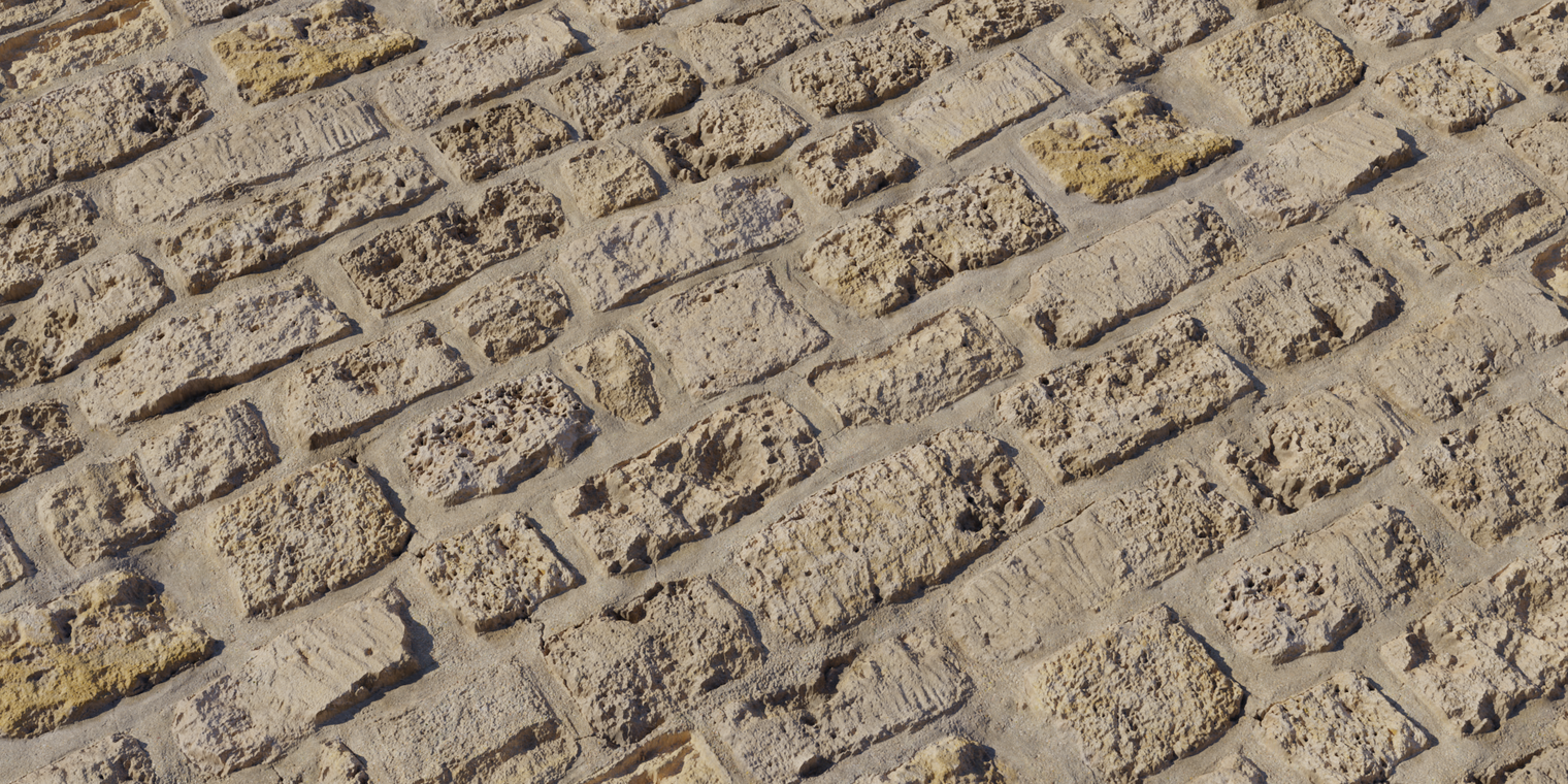 Yellow Stone Wall